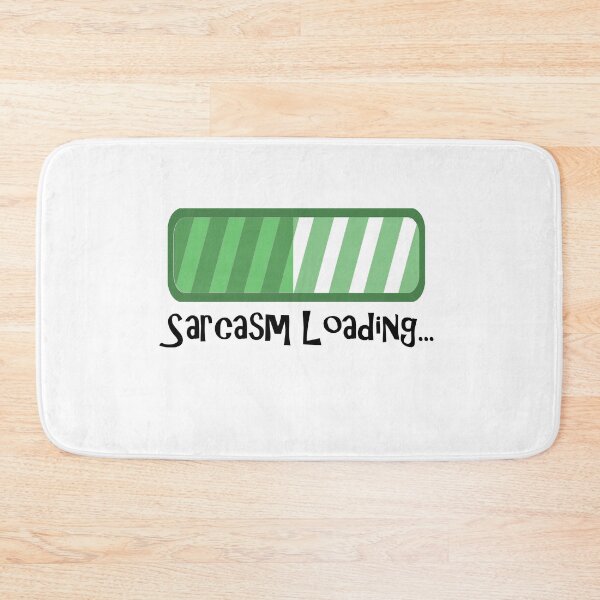 Item preview, Sarcasm Loading funny sarcastic quote gift for IT Geek Computer Nerd designed and sold by kateshephard.