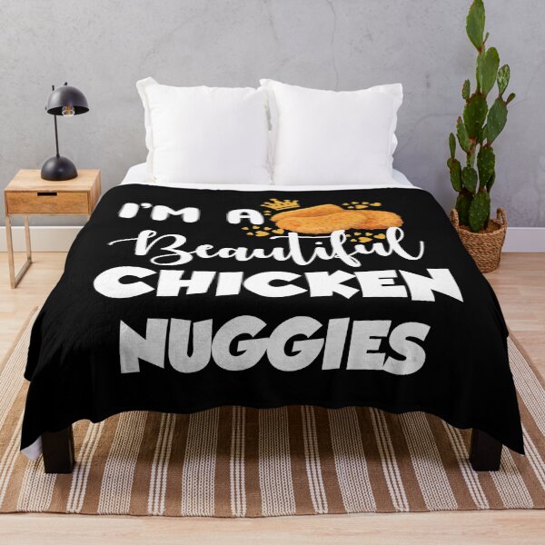 Item preview, I am a Beautiful Chicken Nuggies Funny Chicken Nugget Fast food lover gift designed and sold by xtocky.