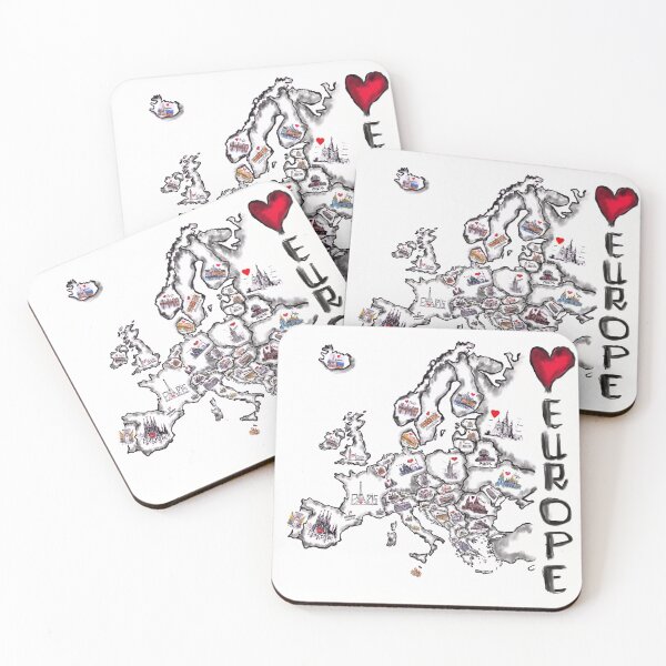 Item preview, I love Europe  designed and sold by sladjana.