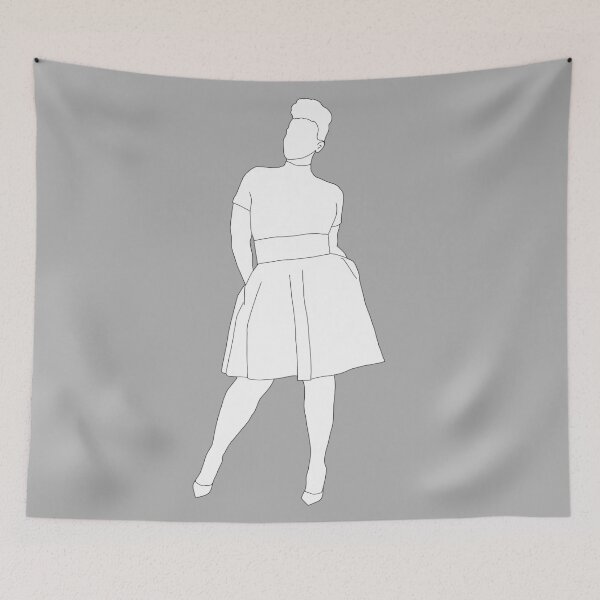 Item preview, Girl with a skirt designed and sold by emilyvannooij.