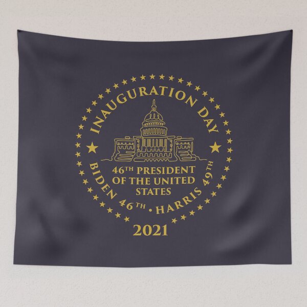 Item preview, Joe Biden Inauguration Day 2021 46th President 49th Vice President Kamala Harris designed and sold by pipsmerch.