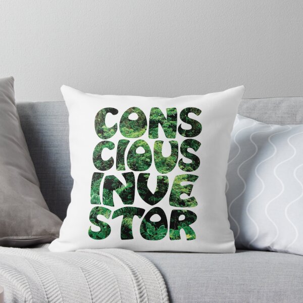 Item preview, Conscious Investor with rainforest designed and sold by Line2Rhyme.