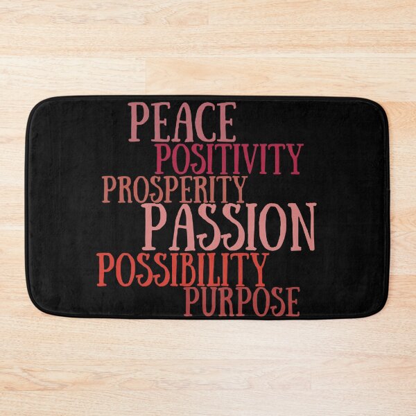 Item preview, perspective, positivity, possibility, passion, peace, purpose designed and sold by BrownGirlMantra.