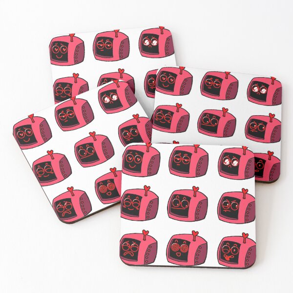 Item preview, Valentine Robot sticker pack (smooth version) designed and sold by HummingGhost.