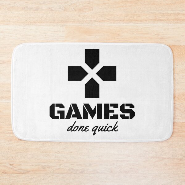 Item preview, Games done quick black designed and sold by kyds.