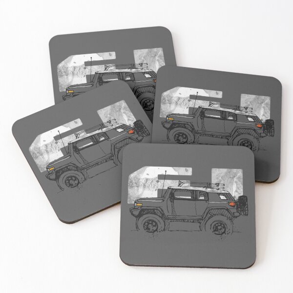 Item preview, Toyota Fj Cruiser T-ShirtToyota FJ Cruiser - Sketch artist Profile, best gift for FJ's Dad, Mom birthday gift, off road designed and sold by MachiObina.