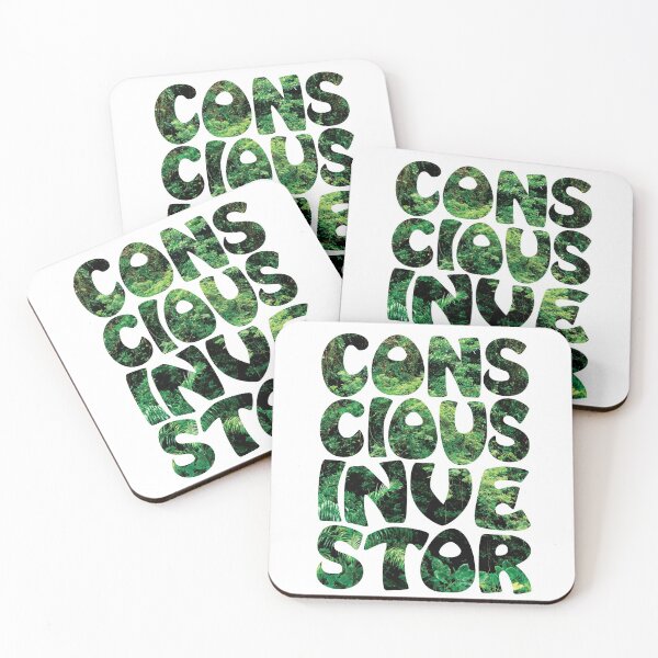 Item preview, Conscious Investor with rainforest designed and sold by Line2Rhyme.