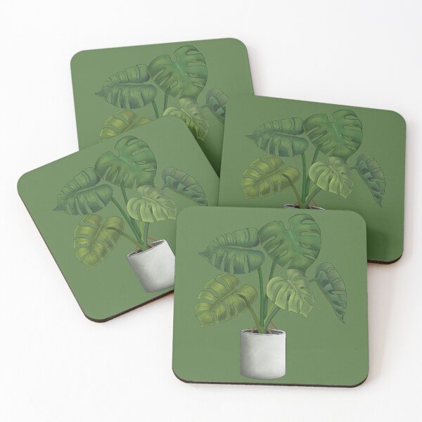 Item preview, Monstera Deliciosa Illustration designed and sold by gemmaelaineart.