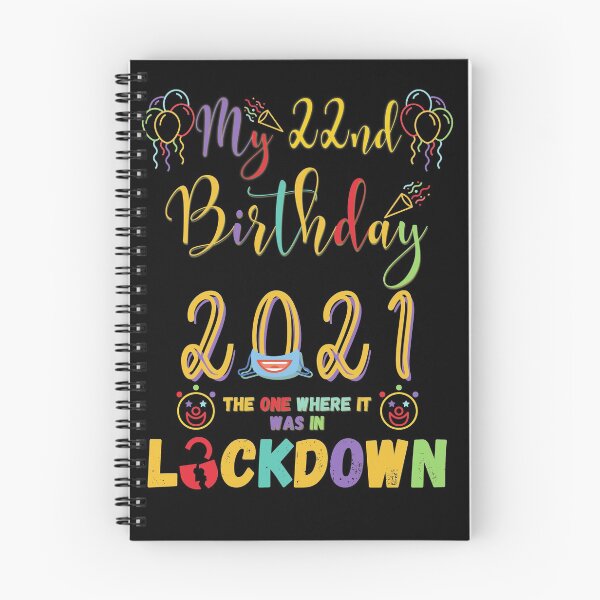 Item preview, 22nd Birthday The One Where It Was In Lockdown 2021 designed and sold by amchtakkosa1.