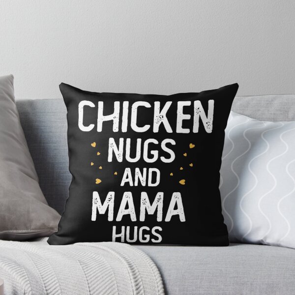 Item preview, Chicken Nugs and Mama Hugs Funny Chicken Nugget Fast food lover gift designed and sold by xtocky.