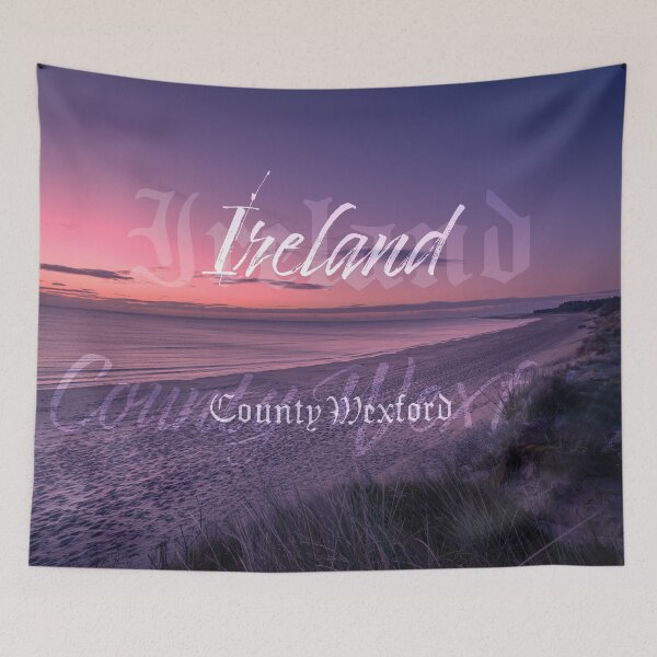 Item preview, IRELAND, County Wexford - Curracloe Beach Dawn - Irish Landscape designed and sold by AOKeeshkaPhotos.