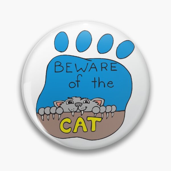 Item preview, Beware of the Cat designed and sold by vishal100ni.