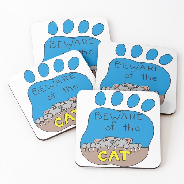 Item preview, Beware of the Cat designed and sold by vishal100ni.
