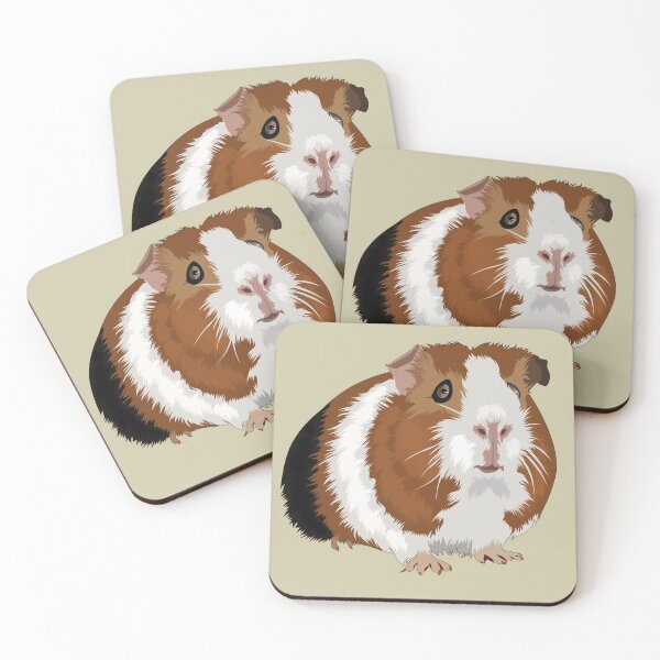 Item preview, Tri Color Guinea Pig Pet designed and sold by 3sistersrock.