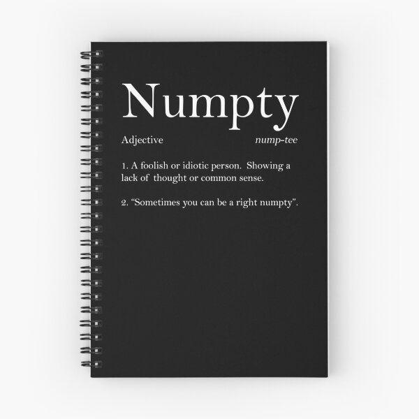 Item preview, Numpty Definition Funny Scottish Banter designed and sold by kateshephard.