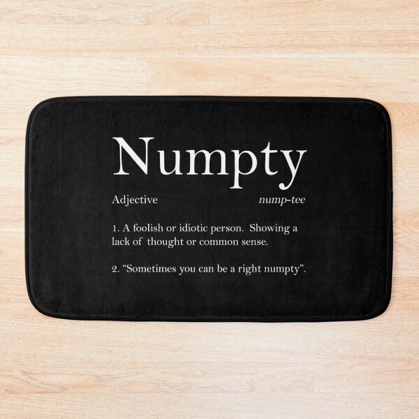Item preview, Numpty Definition Funny Scottish Banter designed and sold by kateshephard.