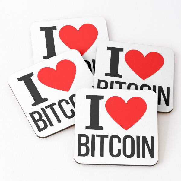 Item preview, I love Bitcoin designed and sold by The Sober Art.