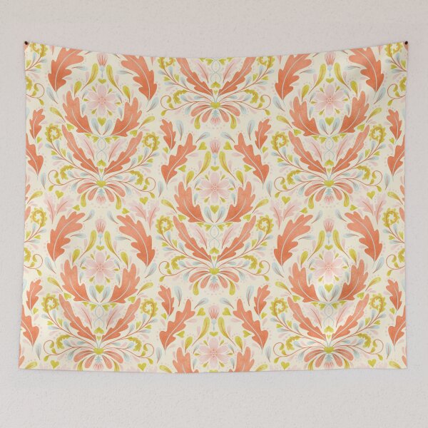 Artikelvorschau, Modern Damask entworfen und verkauft von RebeccaFlaherty.