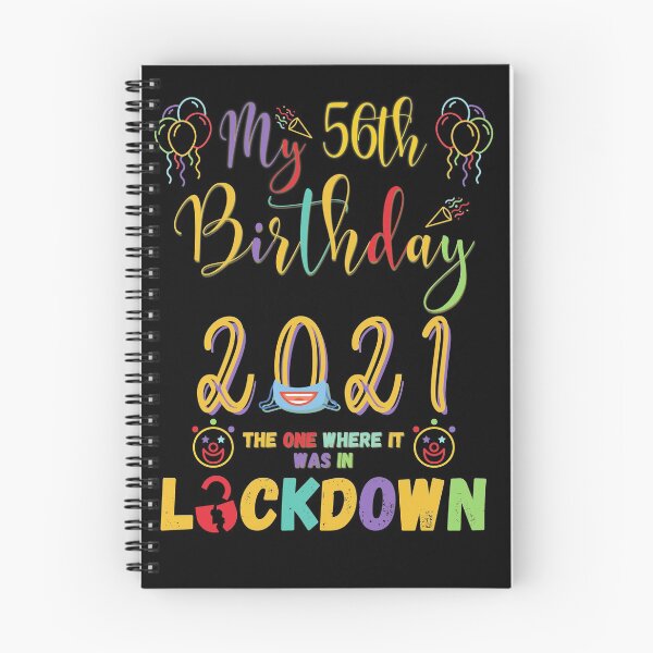 Item preview, 56th Birthday The One Where It Was In Lockdown 2021 designed and sold by amchtakkosa1.