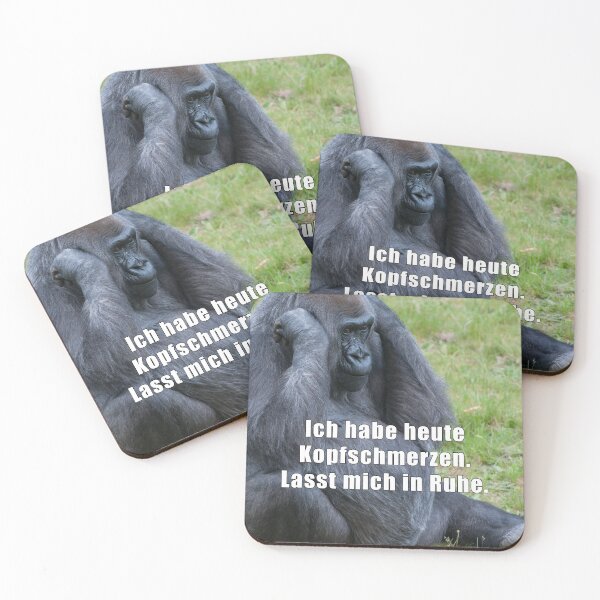 Artikelvorschau, Ich habe heute  Kopfschmerzen.  Lasst mich in Ruhe. entworfen und verkauft von Ingo Gerlach.