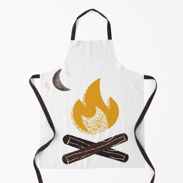 Item preview, Camp fire with the moon light designed and sold by Mouhou-art.