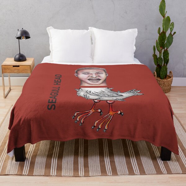 Aperçu de l'œuvre SEAGULL HEAD by FrankenDuo whizz brown red créée et vendue par FrankenDuo.