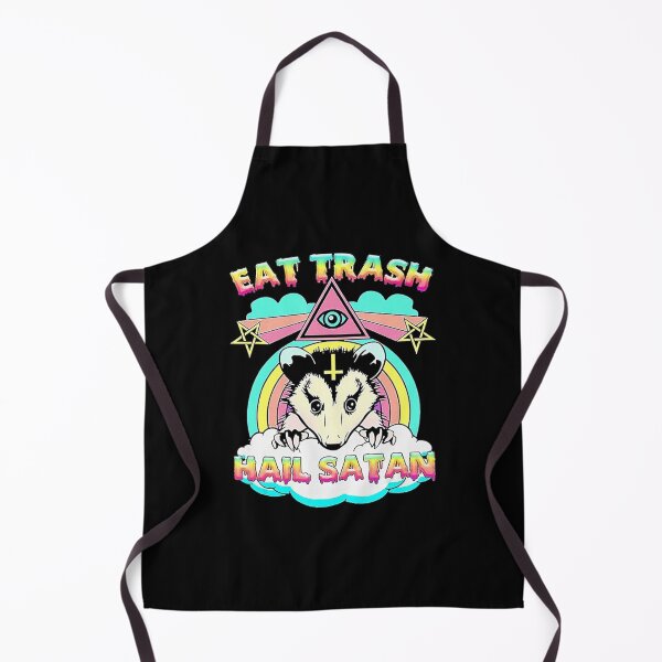 Item preview, Eat Trash Hail Satan Raccoon designed and sold by ellenkelly.