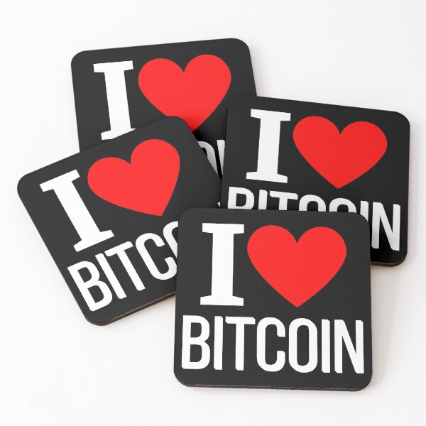 Item preview, I love bitcoin designed and sold by The Sober Art.