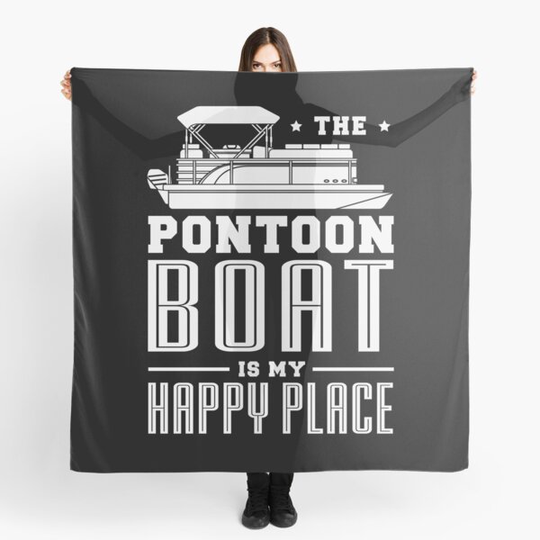 Pontoon boat Gifts for a Boat Fan Scarf