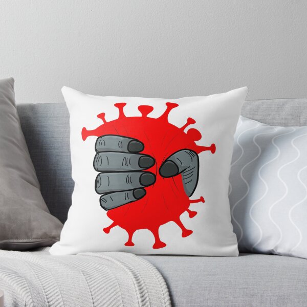 Item preview, A Monkey Crushes A Coronavirus I Hate Corona F*ck Corona designed and sold by Paulina Vanlife.
