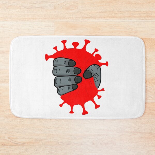 Item preview, A Monkey Crushes A Coronavirus I Hate Corona F*ck Corona designed and sold by Paulina Vanlife.