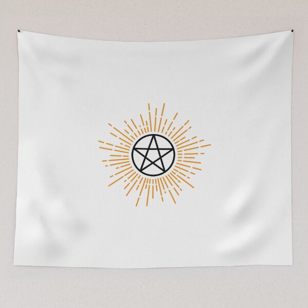 Item preview, Golden Pentacle designed and sold by alm0st-aliv3.