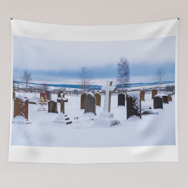 Item preview, Snow Covered Yorkshire Graveyard. designed and sold by richardpinder.