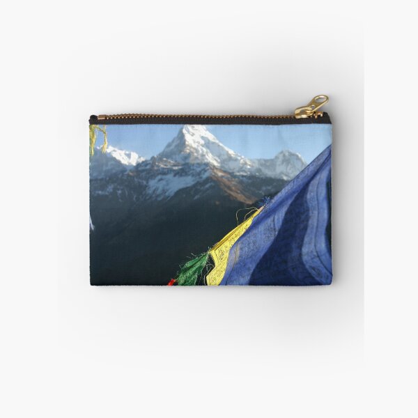 Item preview, Buddhist Prayer Flags with Himalaya mountain peaks designed and sold by Melissa Peltenburg.