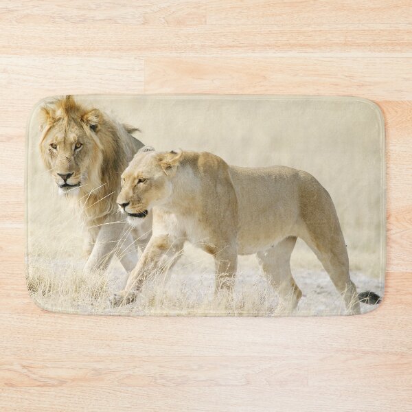 Item preview, Two Lions on African savanna designed and sold by Melissa Peltenburg.