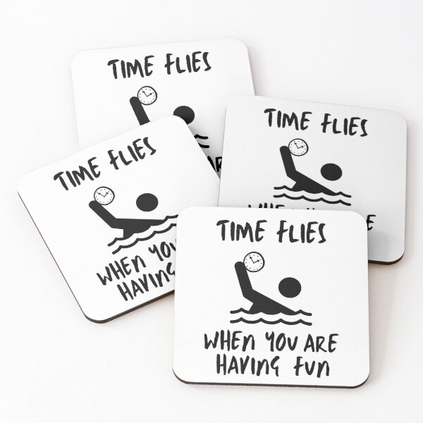 Item preview, Water polo: Time flies when you are having fun designed and sold by TheGreenGoat.