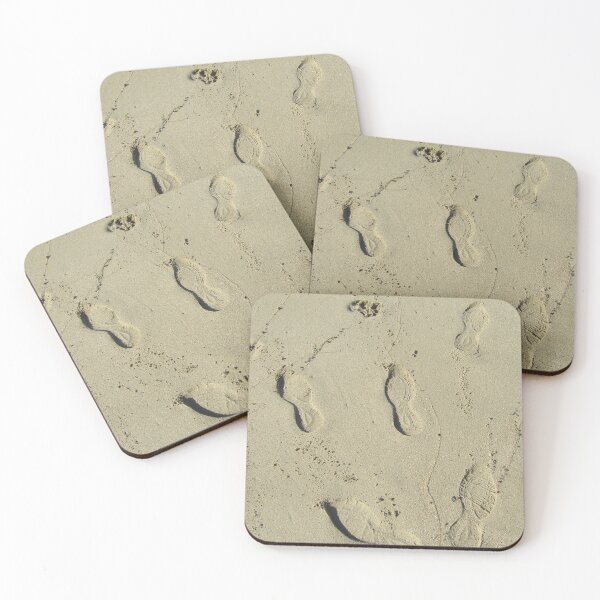 Item preview, Footprint patterns - Point Peron Beach, WA designed and sold by lezvee.