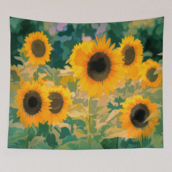 Item preview, Sunflower Field Art  designed and sold by Londonimages.