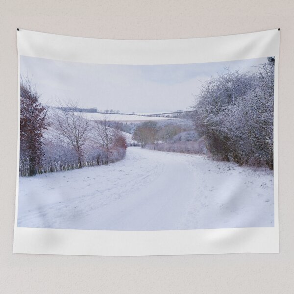Item preview, Yorkshire Wolds Road in Winter. designed and sold by richardpinder.