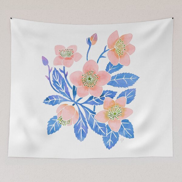 Item preview, Pink winter rose designed and sold by Giravolta.