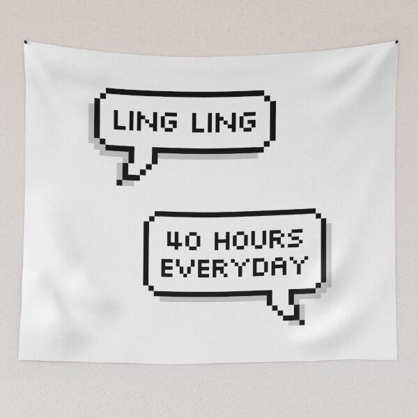 Item preview, Ling Ling 40 Hours A Day designed and sold by allysmar.