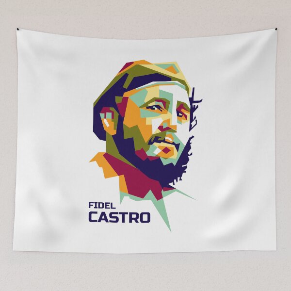 Item preview, Abstract Fidel Castro in WPAP Popart designed and sold by smd90.
