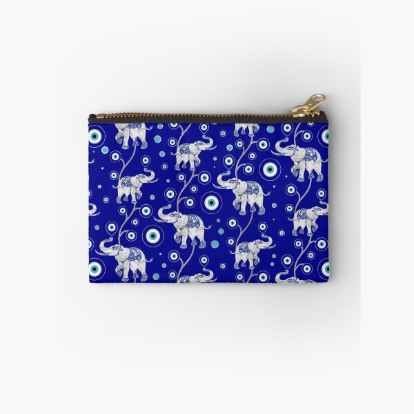 Item preview, Evil Eye Elephant Good Luck amulet pattern   designed and sold by k9printart.