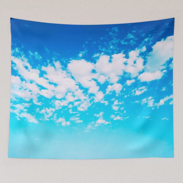 Item preview, Cirrus clouds in the bright blue sky  designed and sold by helenkaiy.