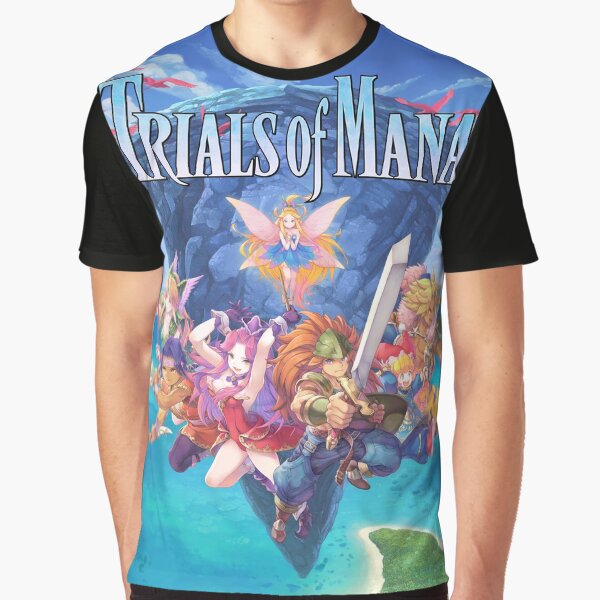 Trials of Mana (2020) - arte de caja Camiseta gráfica
