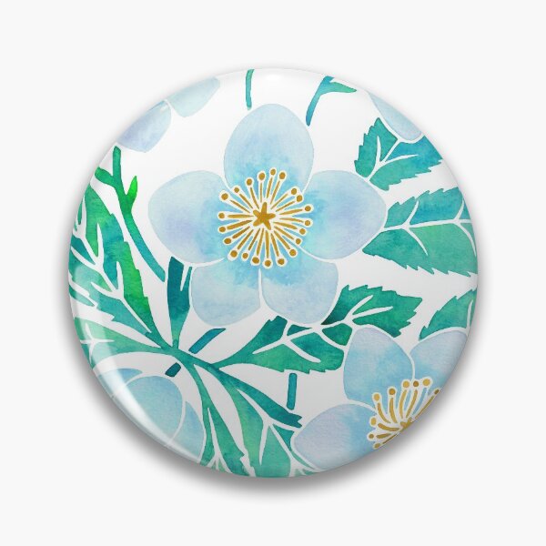 Item preview, Light blue winter rose designed and sold by Giravolta.
