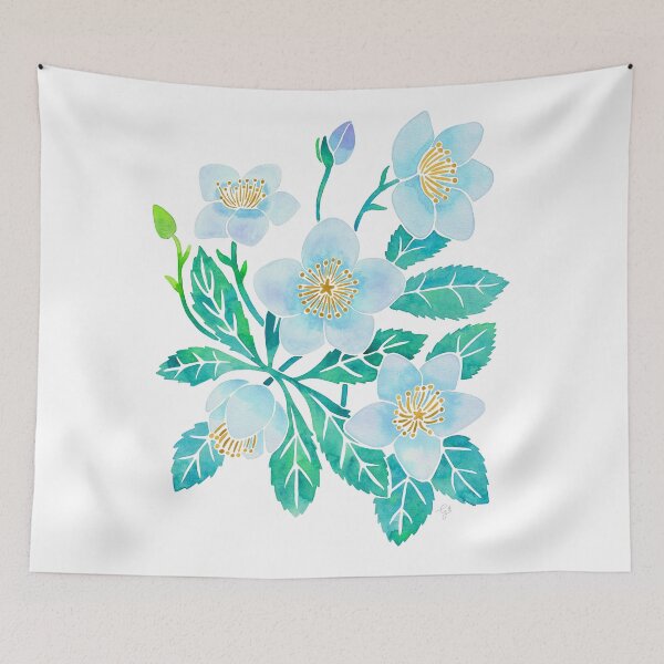 Item preview, Light blue winter rose designed and sold by Giravolta.