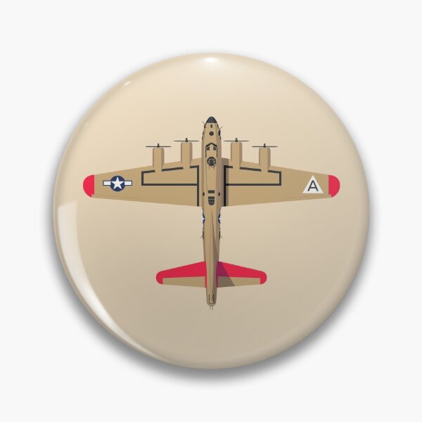 Artikelvorschau, B-17 WWII Bomber - Khaki entworfen und verkauft von VoodooCircus.