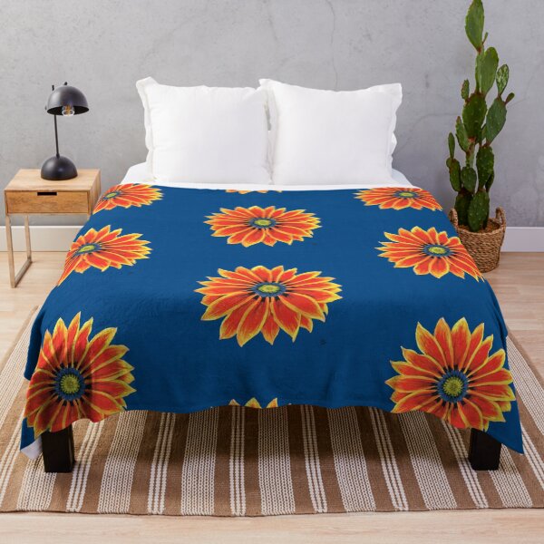 Item preview, Gazania Acrylic Painting Patterned Option designed and sold by Heatherian.