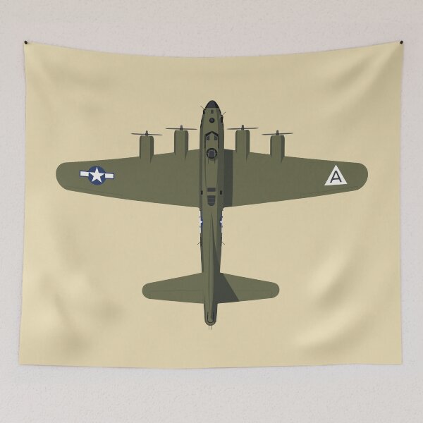 Item preview, B-17 WWII Bomber - Olive designed and sold by VoodooCircus.